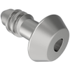 Fast Lead Screw, Large Size, ToolHead Recess, 3.1 mm  Max. Outer Panel, Steel, Zinc Plate, Bright chromate, plus sealer - 17-T-204 - Southco