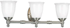 Bathroom Fixtures-Three Lights - 234407 - Light Center (The)