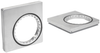 Adapter-Plate AP for usage of Vacuum Blocks VCBL-B AP-R-160x160x16-50x50 - 10.01.15.00296 - Schmalz Inc.