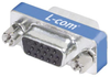 High Density Adapter, 15Pos, Rcpt-Rcpt; D Sub Connector A L-Com - 21K6572 - Newark, An Avnet Company