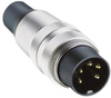 Circular Connector, 3Pos, Rcpt, Cable; Product Range Lumberg - 82AH3337 - Newark, An Avnet Company