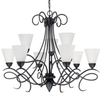 M268163 Mid. Chandeliers-Glass Up - 784084 - Capital Lighting, Inc.