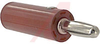 Banana Plug, Red, Insulated; 204-102 - 70209931 - Allied Electronics, Inc.