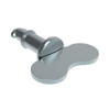 DZUS® Lion Quarter-Turn Stud, Small Size, Wing, Steel Zinc Plate, Bright chromate - 81-12-060-16 - Southco