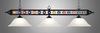 Island/Pool Table-3 Light Bar - 386588 - Light Center (The)