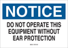 Brady B-302 Polyester Rectangle White Machine & Equipment Sign - 10 in Width x 7 in Height - Laminated - 84808 - 754476-84808 - R. S. Hughes Company, Inc.