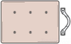 Standard Wall Plate - NP34AL - Hubbell Incorporated