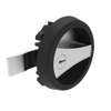 Flush Cam Latch, Right or Left, Three-point latching. Latching, Powder Coat, Black - 01-10-722-51 - Southco
