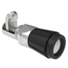 Compression Latch, Self-Adjusting, Miniature Size, No Restriction, Knob, 1.5-4.8mm Panel, 0.8-7.1mm Grip, Stainless steel, Passivated, Silver - 27-20-311-20 - Southco