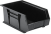 Recycled Ultra Hang & Stack Bin, Black; Bin Colour Quantum Storage - 42AC6008 - Newark, An Avnet Company