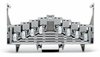 Terminal block for matrix patching - 727-229 - WAGO