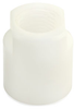 Fisnar 561129 Plastic Cartridge Adapter Nut White -- 561129 - Image