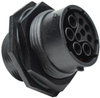 Circular Connector, Rcpt, 9Pos, Jam Nut; Product Range Amphenol Sine/tuchel - 73AC8563 - Newark, An Avnet Company