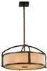 F2489/3HTBZ Pendants-Drum Shade - 456504 - Capital Lighting, Inc.