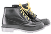 Onguard 86104 Black 10 Chemical-Resistant Boots - 6 in Height - Polyurethane/PVC Upper, Polyurethane/PVC Sole and Steel Toe Cap - 791079-10803 -- 791079-10803 - Image