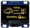 Oled Display, Cob, 128 X 64 Pixel, 3.3V Rohs Compliant Midas - 69AH1027 - Newark, An Avnet Company