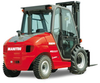 Masted Semi-industrial Forklift, Manitou -- MSI 30 T