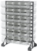 Rack, Rail Rack, 2-Sided w/ 48 AkroBins 30240 -- 30016240SC - Image