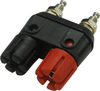 Double Binding Post W/ Base, 30A, 12Awg; Product Range Pomona - 02J8384 - Newark, An Avnet Company