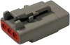 Automotive Housing, Plug, 3Pos, 7.5A; Product Range Deutsch Te Connectivity - 38AH5611 - Newark, An Avnet Company