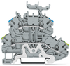 Double-deck terminal block - Ground terminal block - Through terminal block - 2000-2247 - WAGO