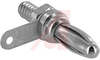 Connector; Banana Plug; Brass; Beryllium Copper; 13/32 in.; 3/8 in.; 0.18 in. - 70210169 - Allied Electronics, Inc.