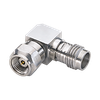RF Adapter Right Angle 1.35mm Male to 1.85mm Female DC - 67GHz 50Ω - 135MR-185F+ - Mini-Circuits