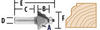 Edge Forming Bits, Wavy Edge - 733125-6A - Makita USA, Inc.