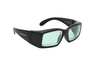 Rimmed Laser Safety Glasses; YAG, Holmuim YAG, Nd + Ho + ER:YAG -- N-FG1-55