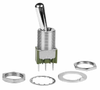 Bushing Mount Miniature Toggle - MN12B2B1W03 - NKK Switches