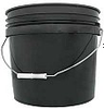 3 gal Black Bucket -- HG3G - Image