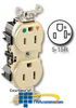 Leviton Insolated Ground Duplex Receptacle -- 8200-IG - Image