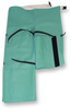 Chicago Protective Apparel Green Small FR Cotton Step-In Heat & Fire-Resistant Chaps - 778-GR SM - 778-GR SM - R. S. Hughes Company, Inc.