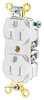 Conn, Mains Rcpt, 15A, 125V, White; Connector Type Hubbell Wiring Devices - 35B679 - Newark, An Avnet Company
