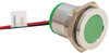 Panel Mount Indicator, Led, 22Mm, Green, 24Vdc; Led Color Apem - 64T3853 - Newark, An Avnet Company