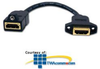 Hubbell AV Connector, HDMI 3 Inch Tail, Female/Female,.. - HDMIT1 - TelephoneStuff.com