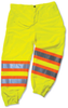 Ergodyne 8911 High-Visibility Lime 2XL/3XL Polyester High-Visibility & Reflective Pants - 720476-22967 - 720476-22967 - R. S. Hughes Company, Inc.