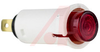 Indicator,Pnl-Mnt;Light;Red;Neon;125 V;White Nylon;Flat Cylrical;Wire Leaded - 70214125 - Allied Electronics, Inc.