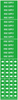 Brady B-946 White on Green Vinyl Self-Adhesive Pipe Marker - 2 1/4 in Height - 1/2 in Character Height - 2 3/4 in Length - Printed Msg = HVAC SUPPLY with Right Arrow - 7380-3C - 754473-67524 - R. S. Hughes Company, Inc.