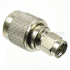 SMA Male (Plug) to TNC Male (Plug) Adapter, Nickel Plated Brass Body, High Temp, 1.3 VSWR - SM4763 - Fairview Microwave Inc.