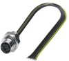 Sensor Cord, M12 Rcpt, Free End, 200Mm Rohs Compliant Phoenix Contact - 14AJ3077 - Newark, An Avnet Company