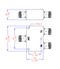 900 – 930 / 1350 – 2700 MHz LC Diplexer - AE930-1350LDP5444 - Anatech Electronics, Inc.
