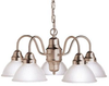2320NI Mid. Chandeliers-Glass Down - 731839 - Capital Lighting, Inc.