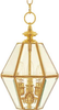 6151CLPB Foyer/Hall Lanterns-Glass w/Frame - 445681 - Capital Lighting, Inc.