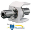 Panduit® NetKey Keystone Module with 3.5mm Stereo.. - NK35MSC - TelephoneStuff.com