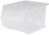 Storage Bin, 10.75, X 8.25, X 7, Clear; Bin Colour Akro-Mils - 90W1246 - Newark, An Avnet Company