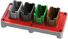 Housing, Rcpt, 48Pos, Plastic, Grey; Product Range Amphenol Sine/tuchel - 99AC1885 - Newark, An Avnet Company