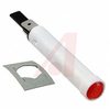 Indicator; Red; 0.34 in.; 0.31 in.; 0.99 in.; White Nylon; 0.31 in. - 70129949 - Allied Electronics, Inc.
