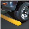 4ft Standard Recycled Plastic Parking Stop with Lag Bolt Hardware - CS4S-L - CS4S-LY / CS4S-LB / CS4S-LG - Checkers