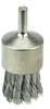 Nickel-Plated Cup End Brush 1-1/8